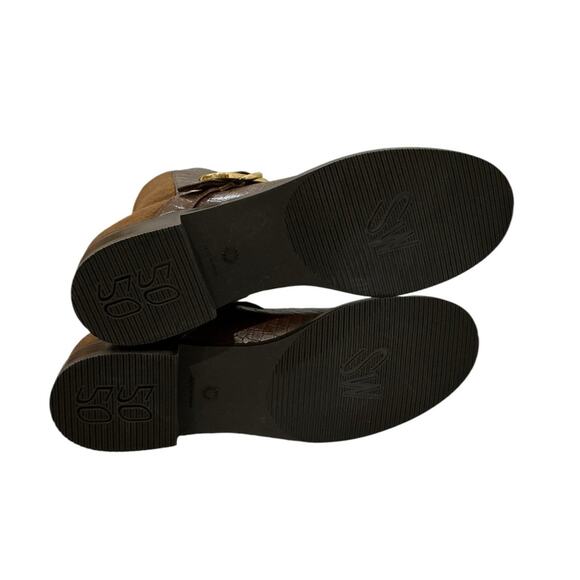 Stuart Weitzman Siella 5050 Over-the-Knee Brown Suede Leather Boots Size 8 N - Picture 15 of 16